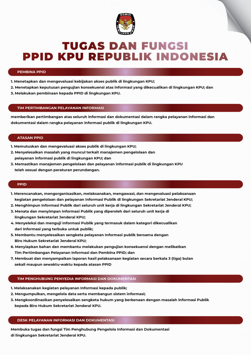 Visi dan Misi Komisi Pemilihan Umum Kabupaten Lampung Barat