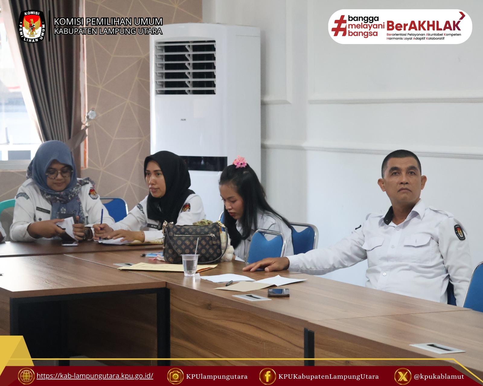 BIMTEK DARING KEPROTOKOLERAN DENGAN KPU PROVINSI