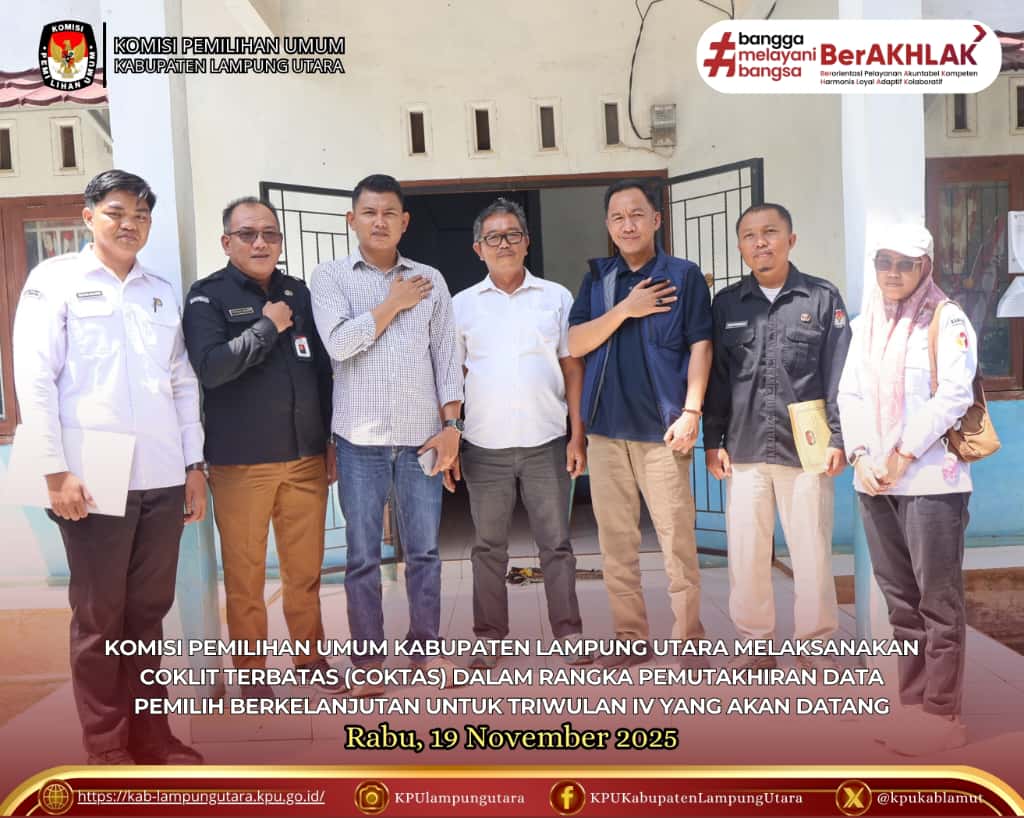 COKTAS RABU, 19 NOVEMBER 2025