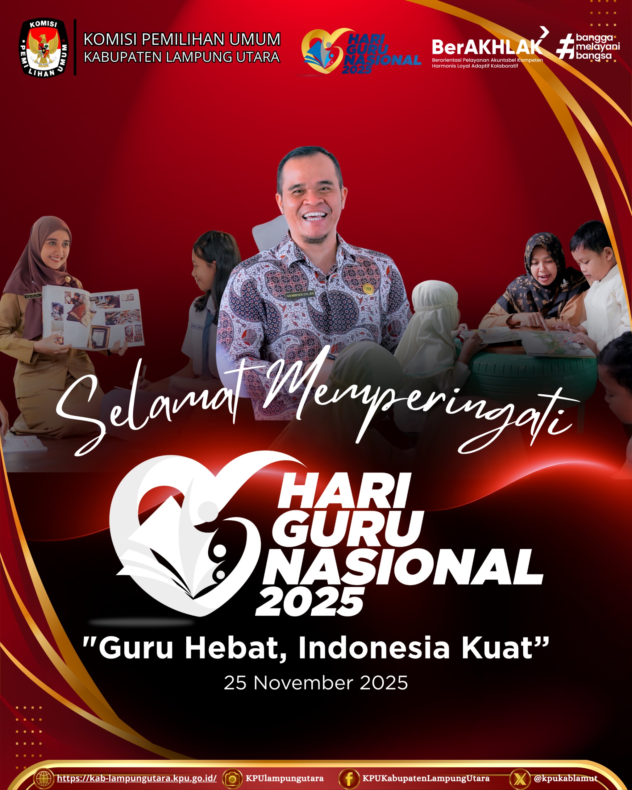 UCAPAN HARI GURU NASIONAL SELASA, 25 NOVEMBER 2025