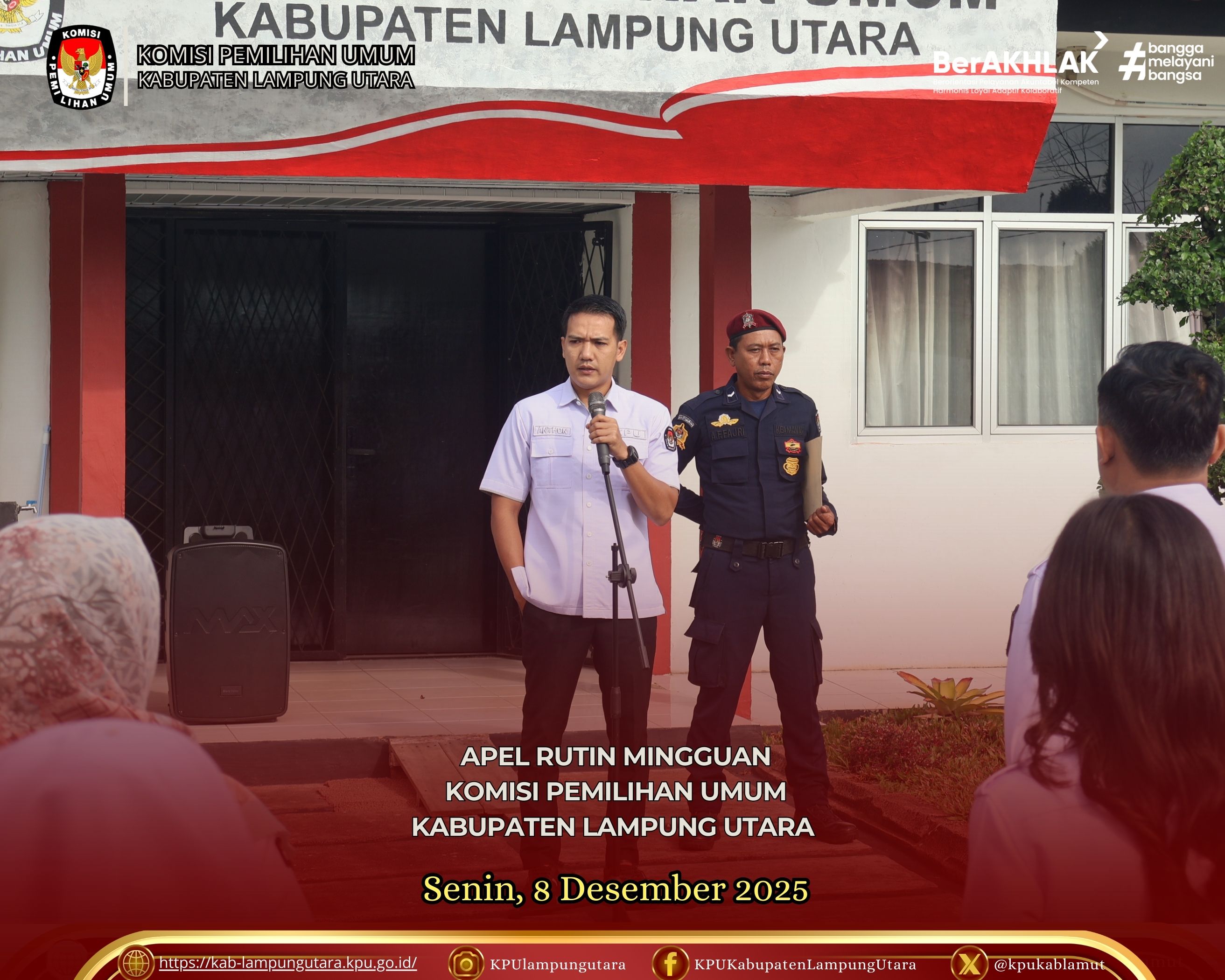 APEL RUTIN MINGGUAN SENIN, 8 DESEMBER 2025