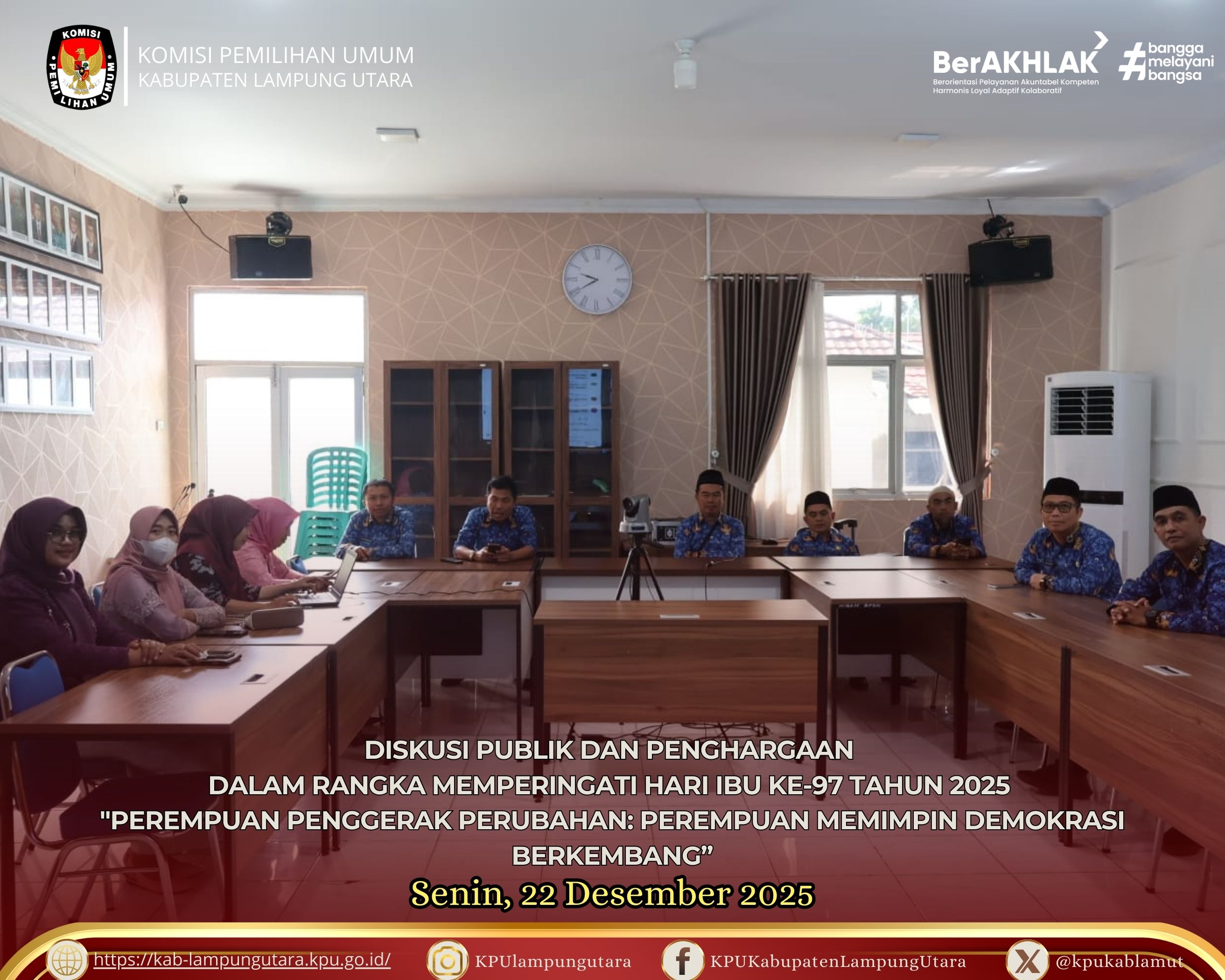 ZOOM METING HARI IBU, SENIN 22 DESEMBER 2025