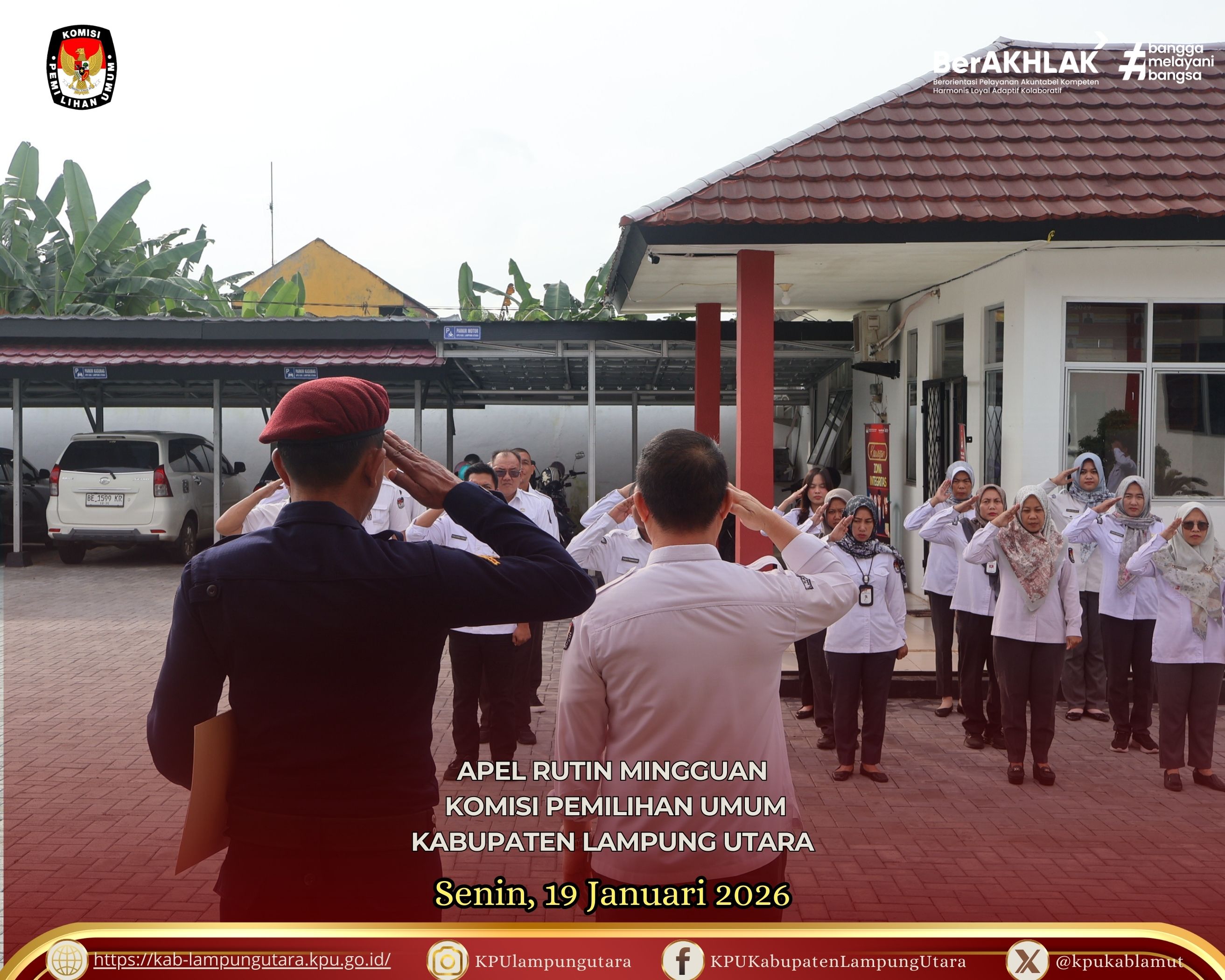 APEL RUTIN MINGGUAN SENIN 19 JANUARI 2026