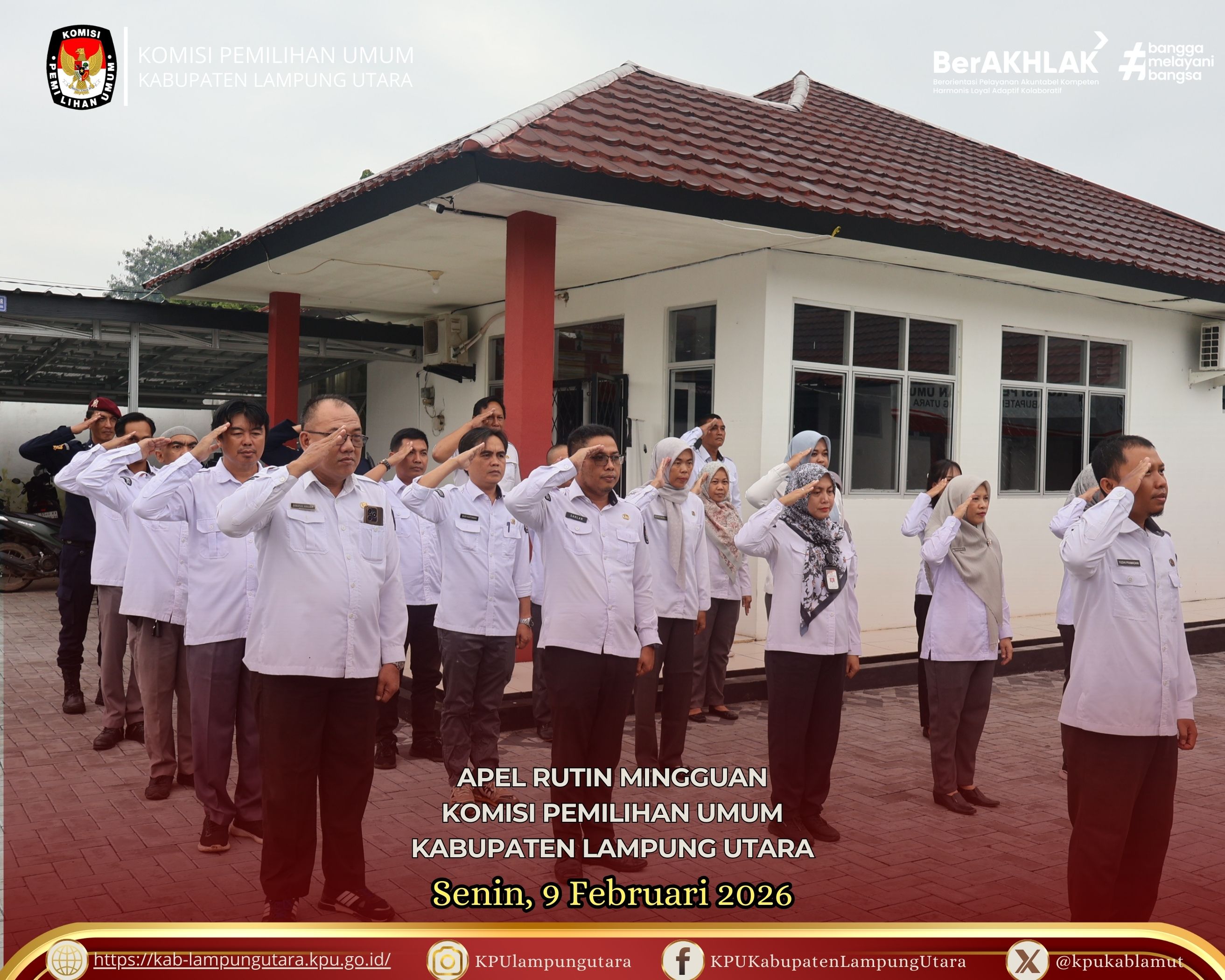 APEL RUTIN SENIN. 9 FEBRUARI 2026