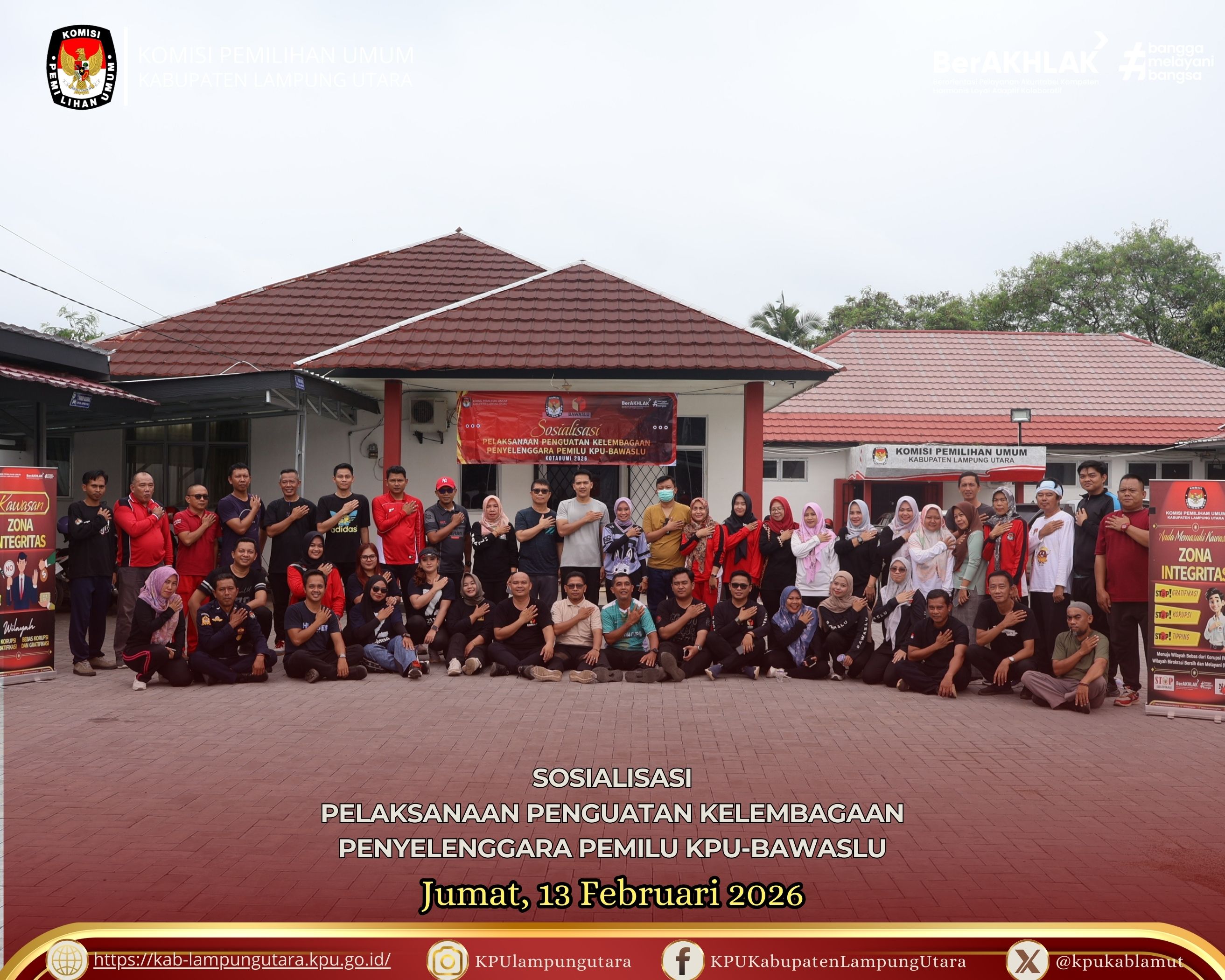 Senam Kebugaran bersama Juma, 13 Februari 2026