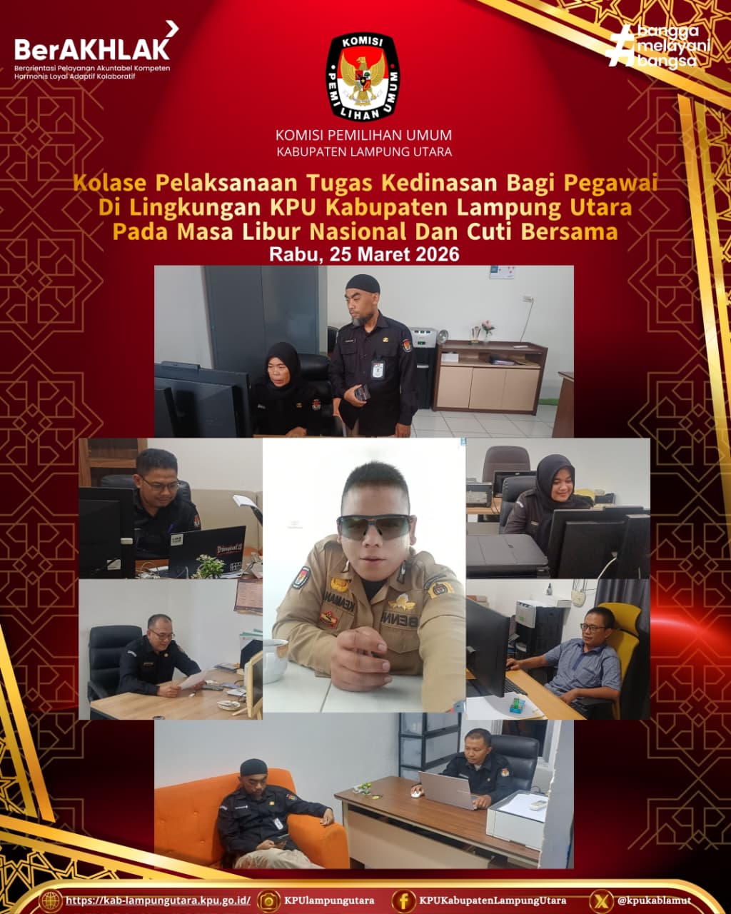 mekanisme WFO, WFH dan WFA.