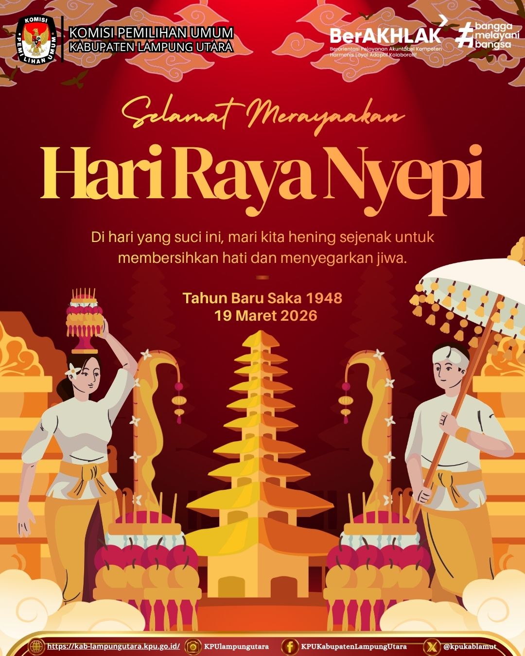 Selamat Hari Raya Nyepi Tahun Baru Saka 1948