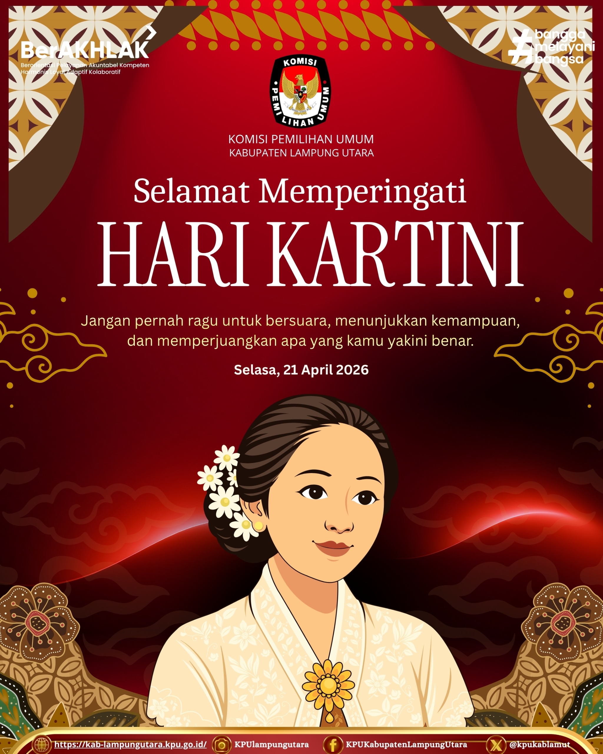 Memperingati Hari Kartini Tahun 2026.