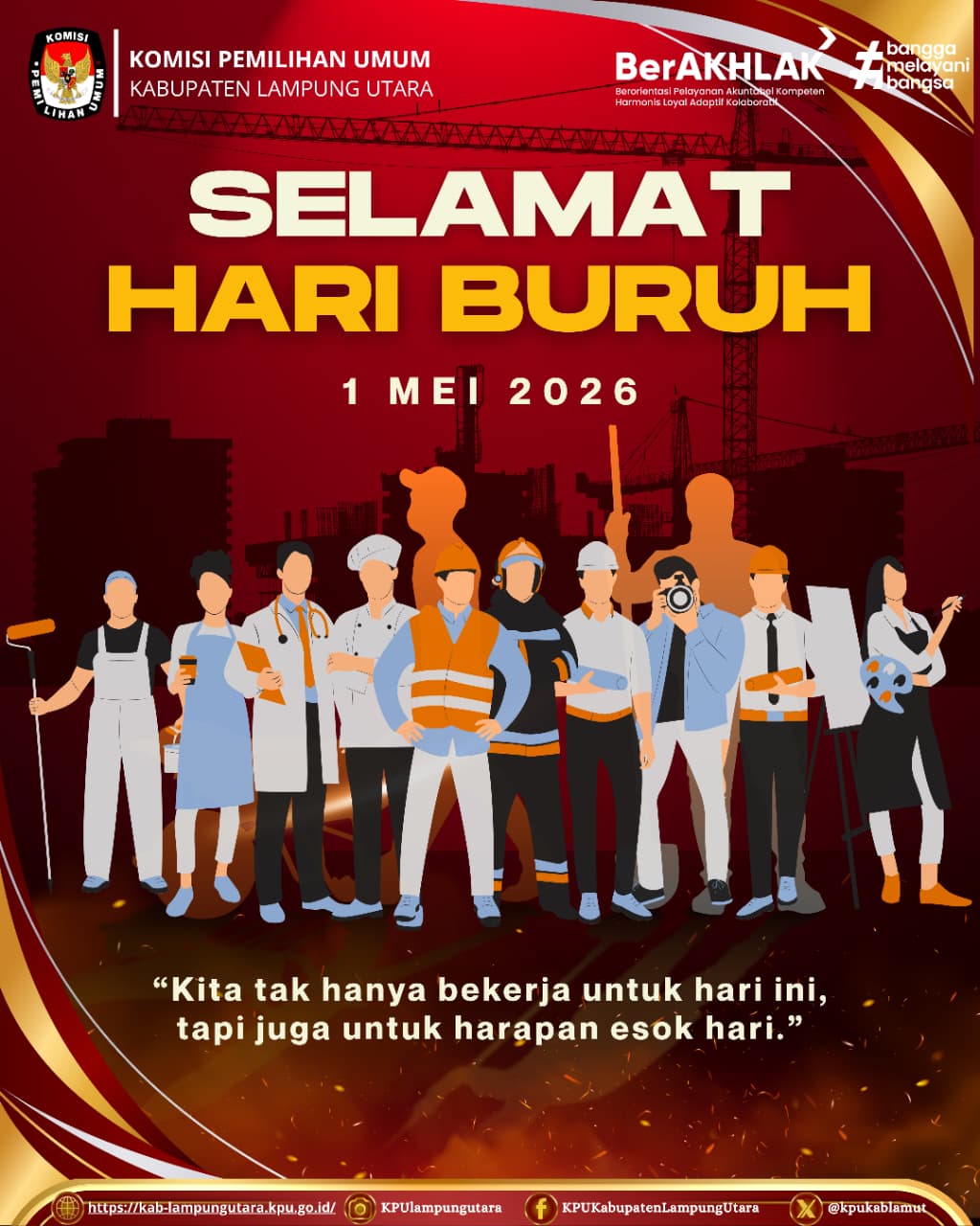 UCAPAN HARI BURUH