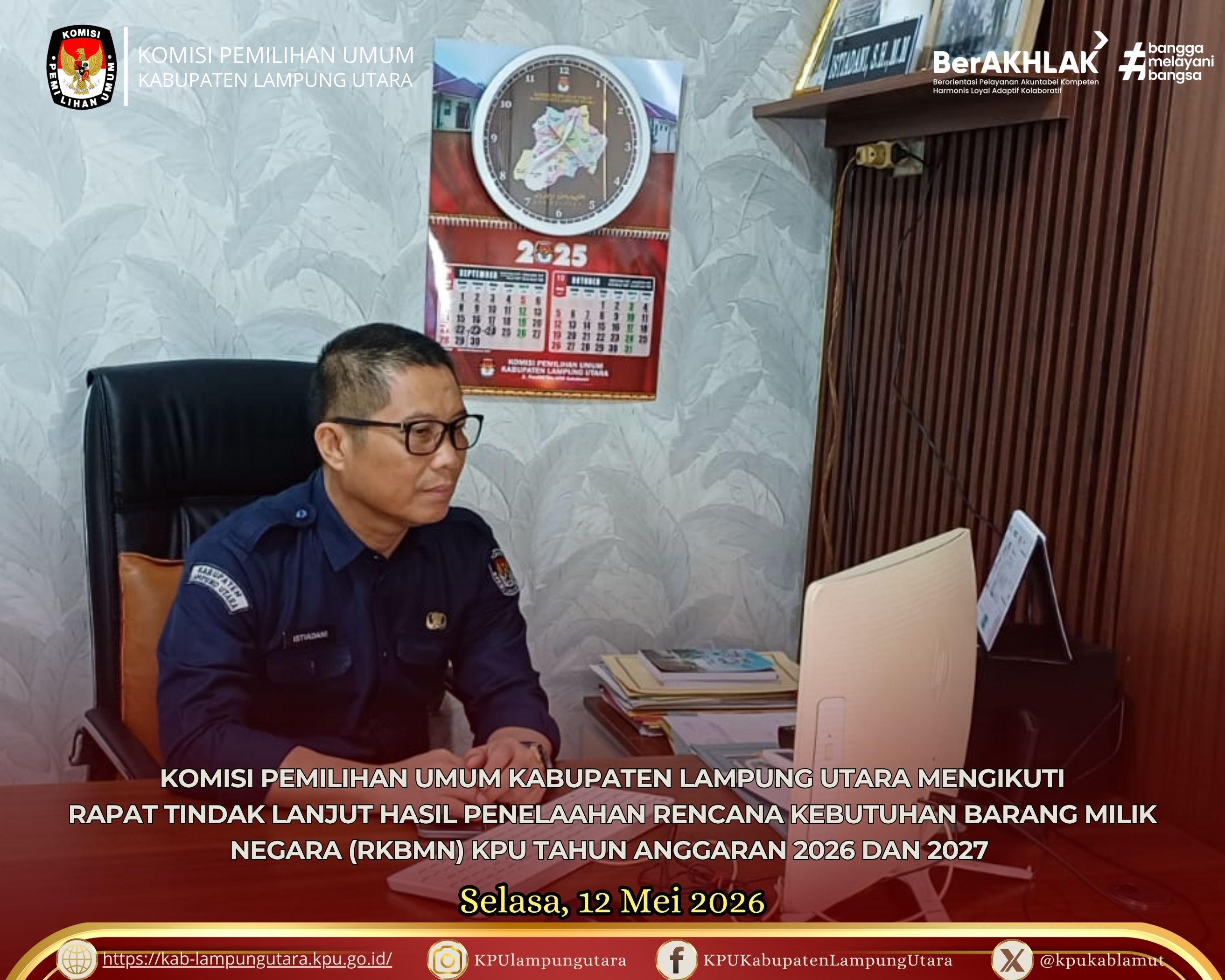 Mengikuti Kegiatan RKBMN Selasa, 12 Mei 2026