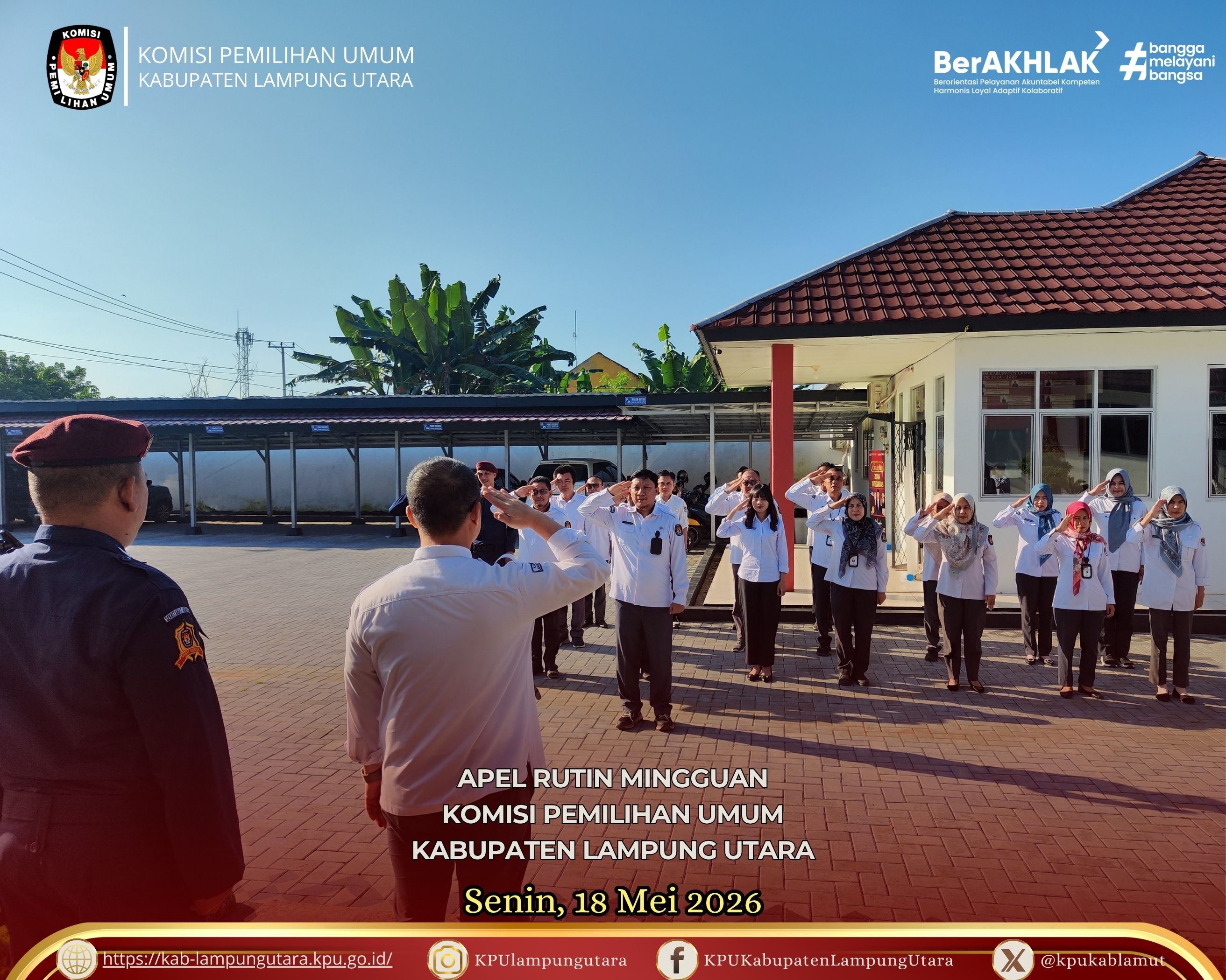 APEL RUTIN SENIN, 18 MEI 2026