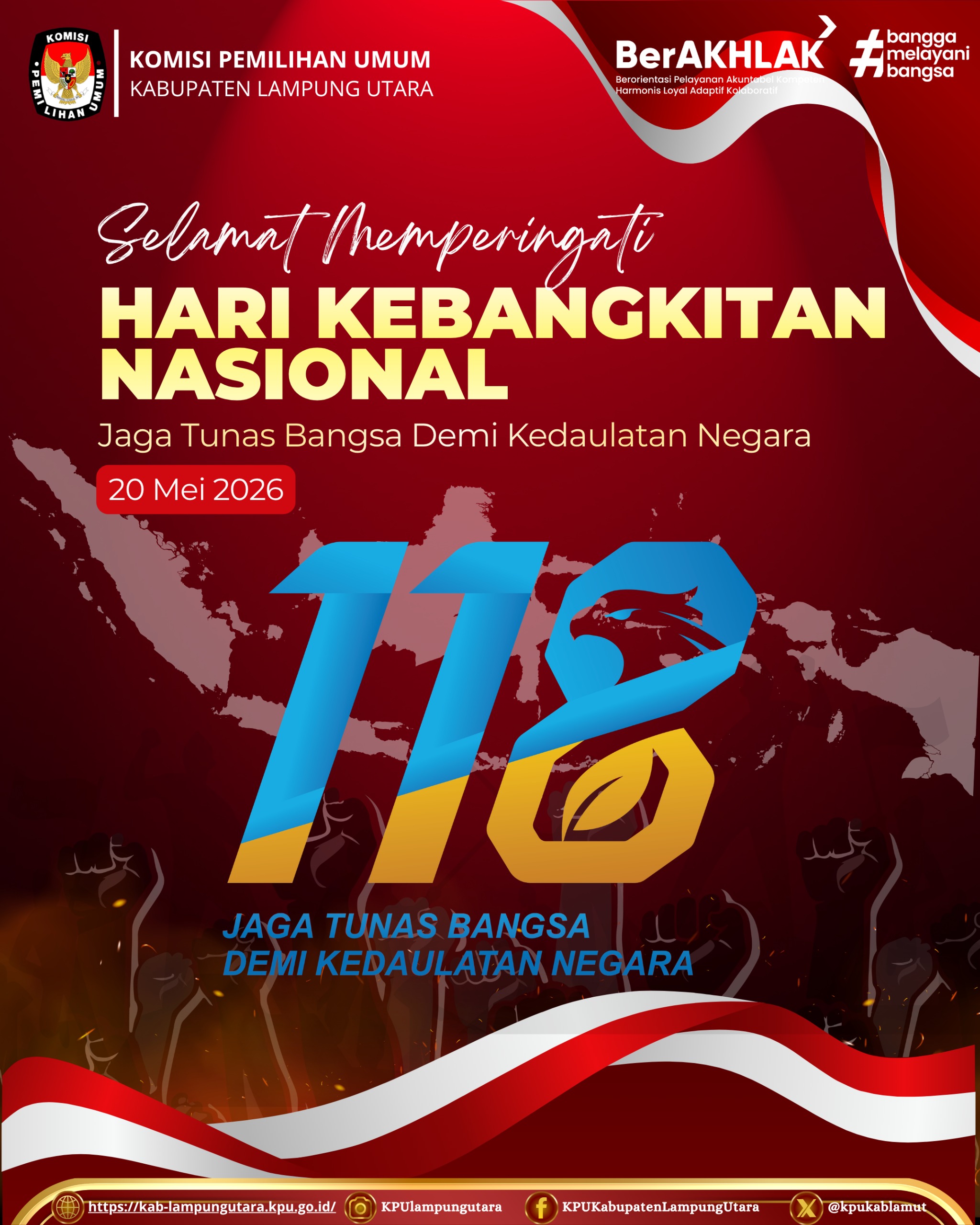 mengucapkan Selamat Memperingati Hari Kebangkitan Nasional Tahun 2026