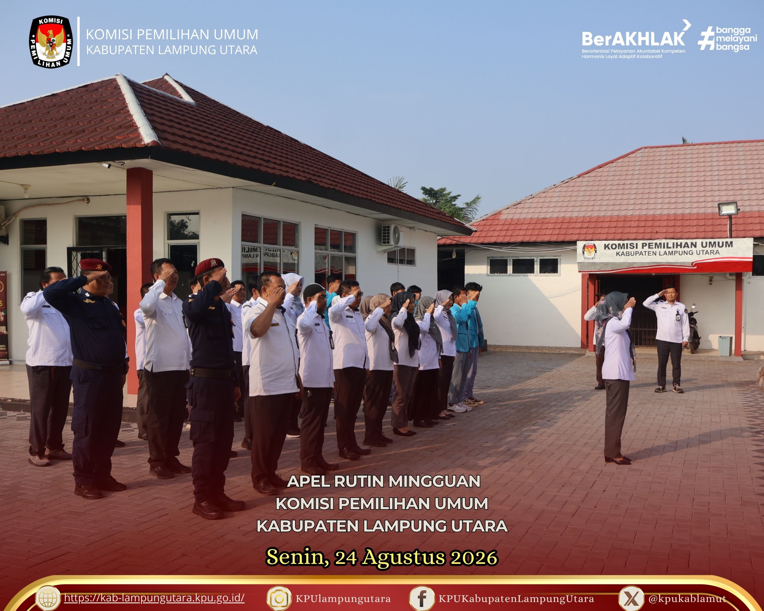 Apel Rutin Senin, 24 Agustus 2026