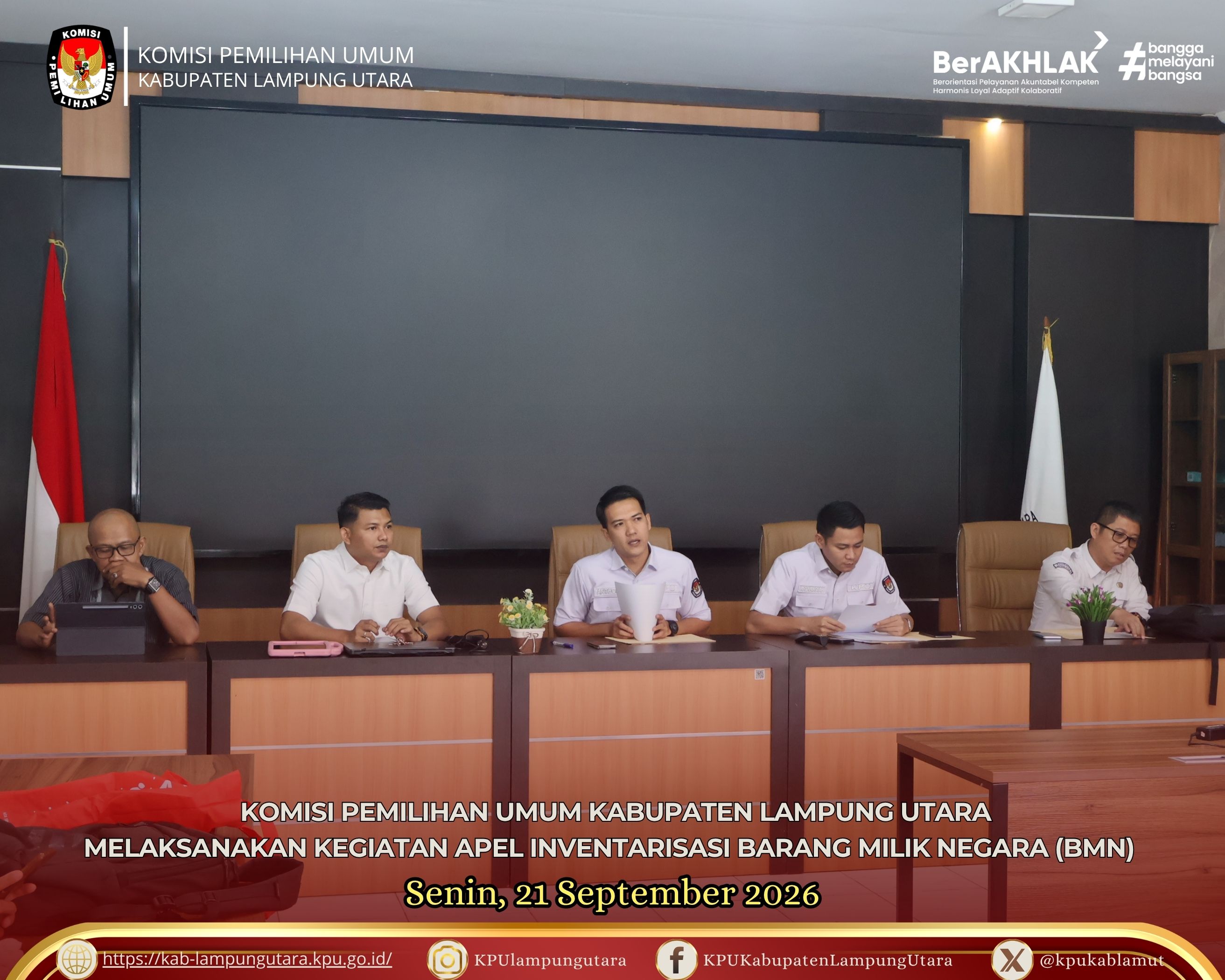 Apel Inventarisasi Barang Milik Negara (BMN) Kamis (21 September 2026)