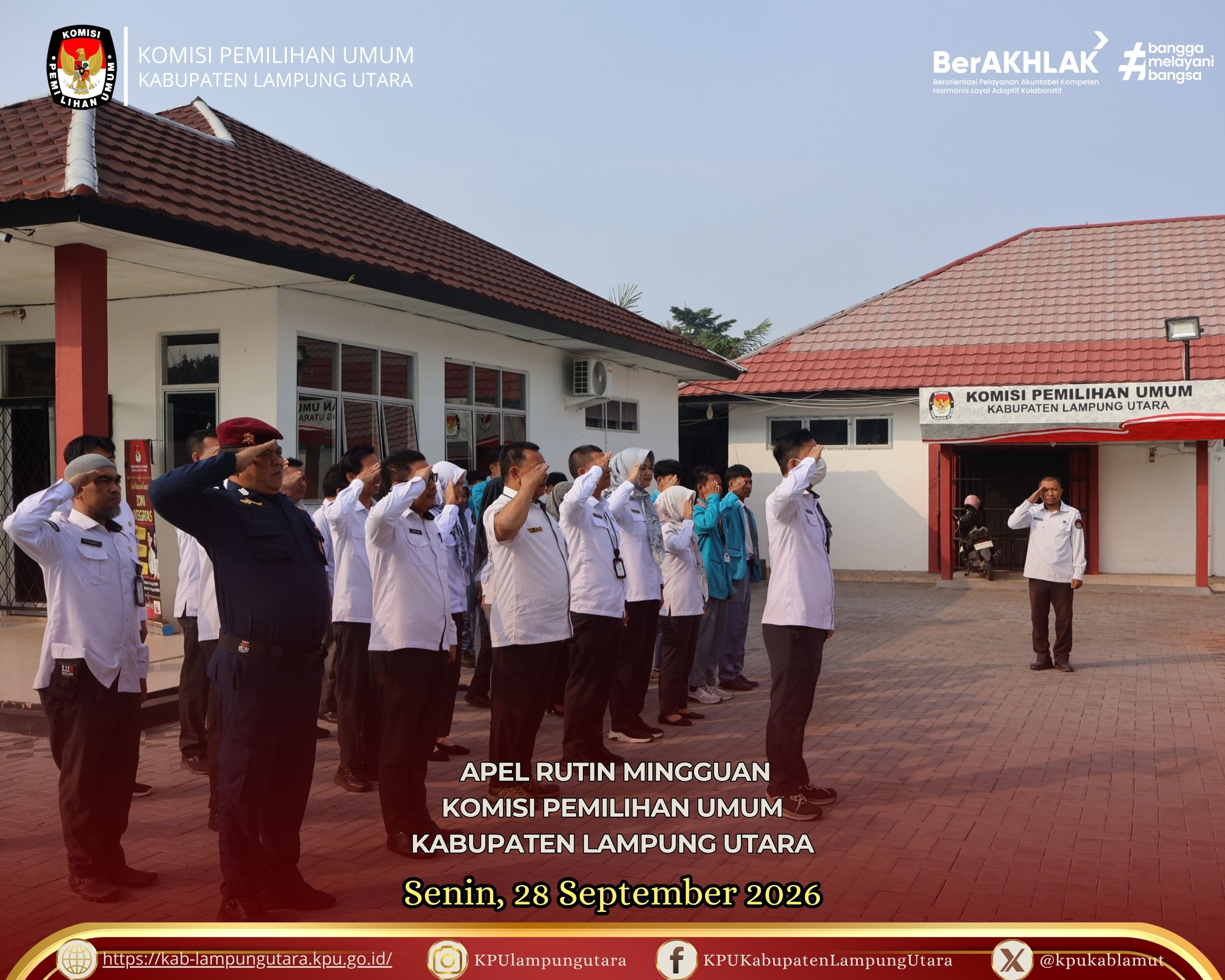 APEL RUTIN SENIN 28 SEPTEMBER 2026