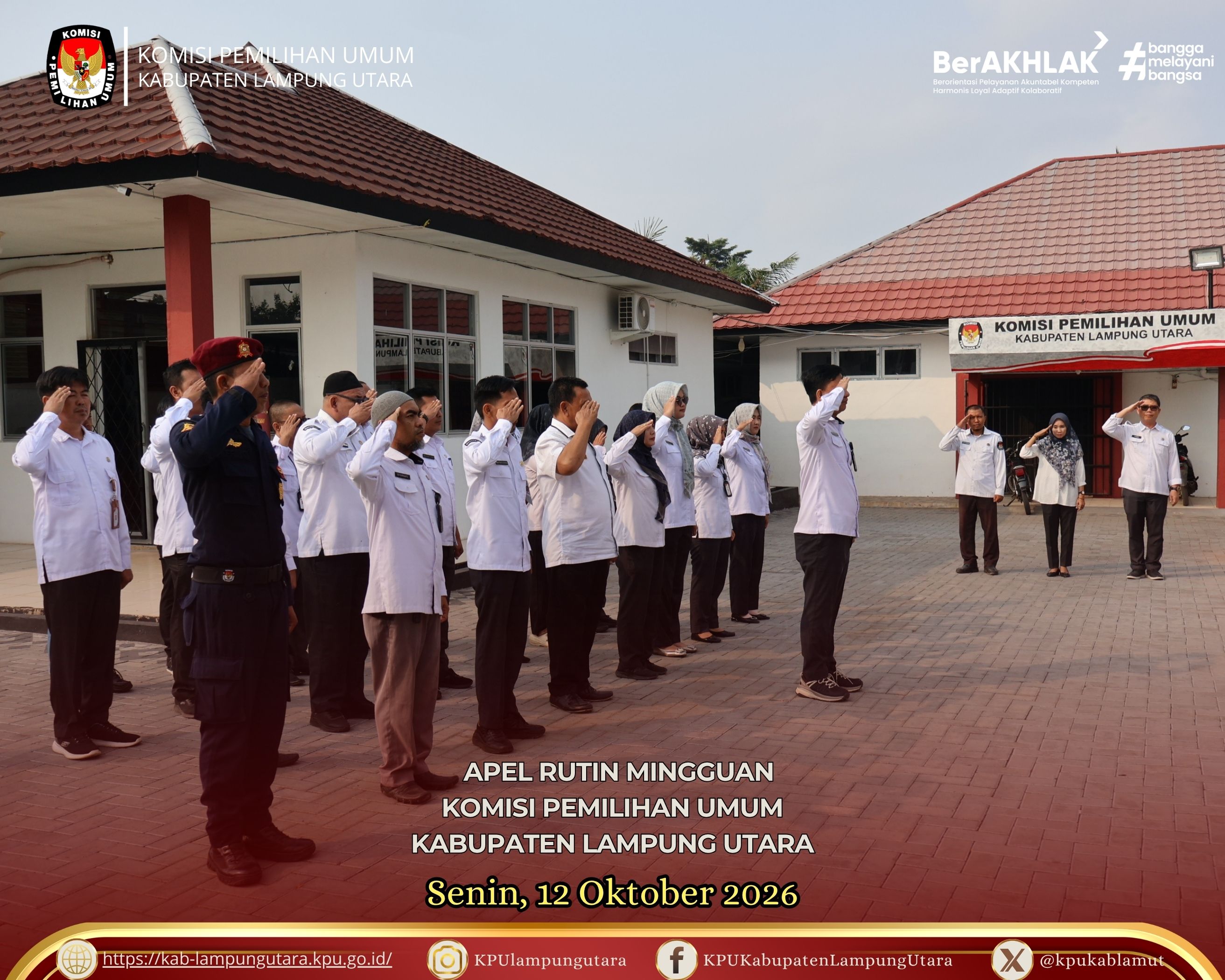 Apel Rutin Senin, 12 Oktober 2026